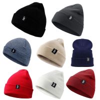 【YD】 Hat Add Fur Warm  Baggy Skullies Knitted Men Ski Cap Drop Shipping