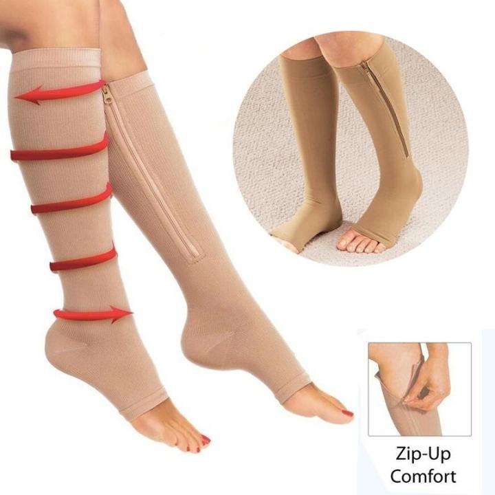 zip-sox-ถุงเท้ามีซิป-ใส่สบาย-กระชับน่องบำรุงขาลดเส้นเลือดขอด-บวมน้ำ-ถุงเท้า-แก้ปวด-ถุงเท้า-เพื่อ-สุขภาพ-ถุงน่อง-เส้นเลือด-ขอด-ถุงเท้า-เส้น