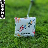 2023 ∈❀ Spider red spider square putter cover golf club cover club head cover protective cover ball head cap cover GOLF