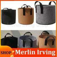 Merlin Irving Shop 5 Gallon Garden Plant Grow Bags Vegetable Flower Pot Planter DIY Potato Garden Pot Plant Growing Bag Tools