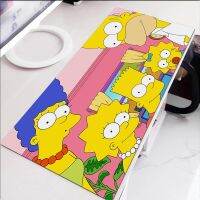 W8h6 S-Simpsons Deskmat อุปกรณ์เสริมเกมส์ Pc ตู้เล่นเกม Mouse Komputer แผ่นรองเมาส์ขยาย Mausepad Massepads แผ่นรองเมาส์ XxlGaming