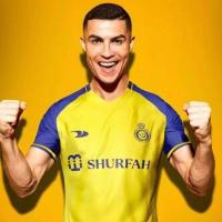 2023/24 CR7 Jersey Al-Nassr FC Home No. 7 Cristiano Ronaldo Football Competition Quick-Drying Short-Sleeved Saudi Club Saudi Professional League