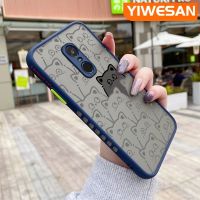 YIWESAN เคสสำหรับ Xiaomi Redmi โน๊ต4 Note 4x Note 4 Pro เคสแบบเต็มหน้าจอมีน้ำค้างแข็งโปร่งใสจิ้งจอกแบบแข็งขอบสี่เหลี่ยมด้านข้างเป็นเคสนิ่มลายกล้องปลอกซิลิโคนกันกระแทก