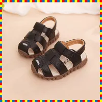 Giày sandal cho bé trai RS123 size 21 - 30 (Màu đen)