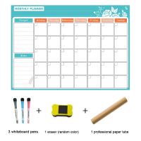 Magnetic Fridge Calendar Schedule Whiteboard Dry Erase Waterproof Daily Weekly Monthly Planner Wall Calendar For School Home Use