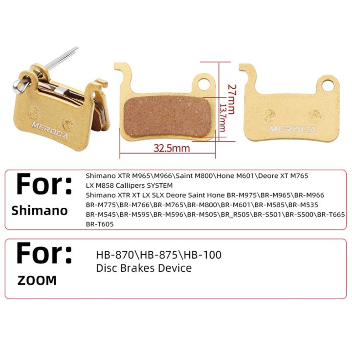 bike-brake-pads-disc-brake-pads-for-shimanoxt-gold-high-quality-less-noise-for-shimanoxt-br-m9000-br-m9020-durable