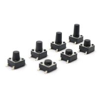 100pcs SMD Switch 6*6*4.3mm 6*6*5mm 6/7/8/9/10/11/12/13 6X6 4Pin Tactile Tact Push Button Micro Switch Electrical Circuitry  Parts