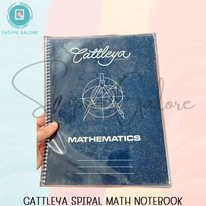 CATTLEYA MATH NOTEBOOK GRAPHING GRID SPIRAL NOTEBOOKS Lazada PH