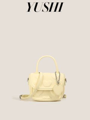 Zaraหอมผู้หญิง [เงินจำกัด] กระเป๋า YUSHI ฤดูใบไม้ผลิ2023ใหม่ถุงใส่บิสกิตรักไหล่เอียง