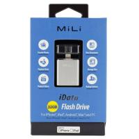 MiLi iData Pro HI-D92 Smart Flash Drive 32 GB อุปกรณ์สำรองข้อมูลสำหรับ iPhone, iPad,Android,Mac และ PC เล็กจิ๋ว พกพาสะดวก สารพัดประโยชน์ ของแท้ รับประกันศูนย์ 3 เดือน