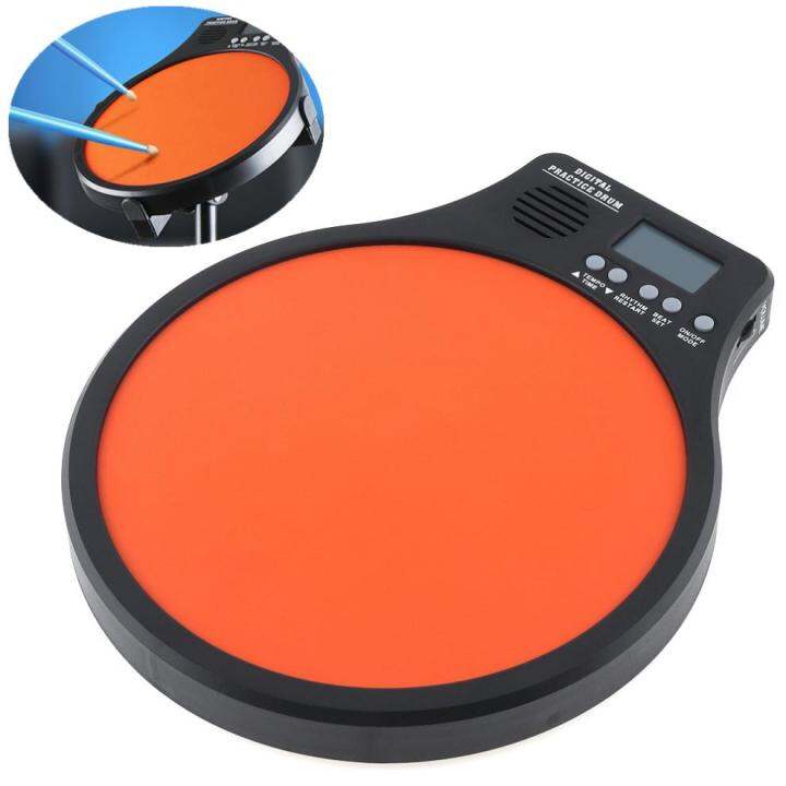 8 Inch Digital Electronic Dumb Drum Pad With Speed Detection Digital
