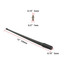 13inch Car Black Mast Antenna Radio AMFM Signals Aerial Auto Side Replacement Parts for Jeep Wrangler JK JKU JL 2007-2018