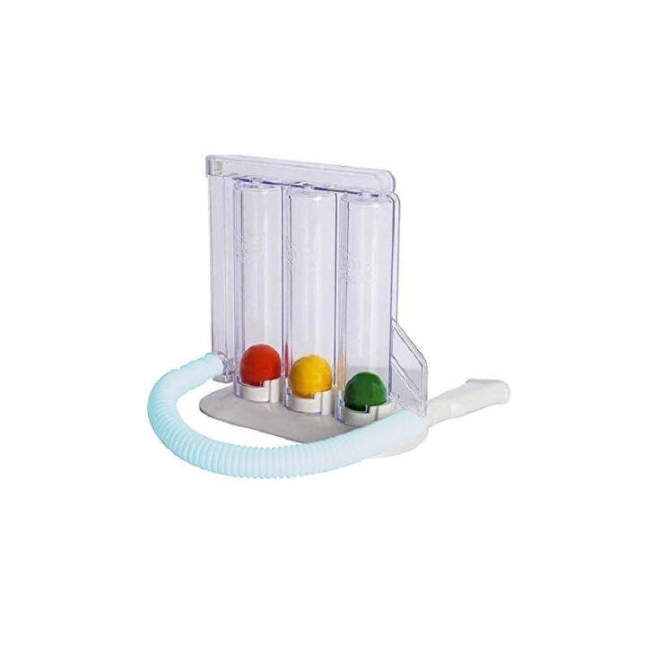 3 Balls Spirometer Respiratory Lung Exerciser Lazada