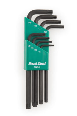 Park Tool’s : TWS-1  TORX® COMPATIBLE WRENCH SET