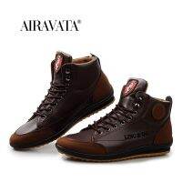 HOT★แฟชั่นผู้ชาย Designer Martins Boot หนัง Boot Homme ข้อเท้า Boot กันน้ำ