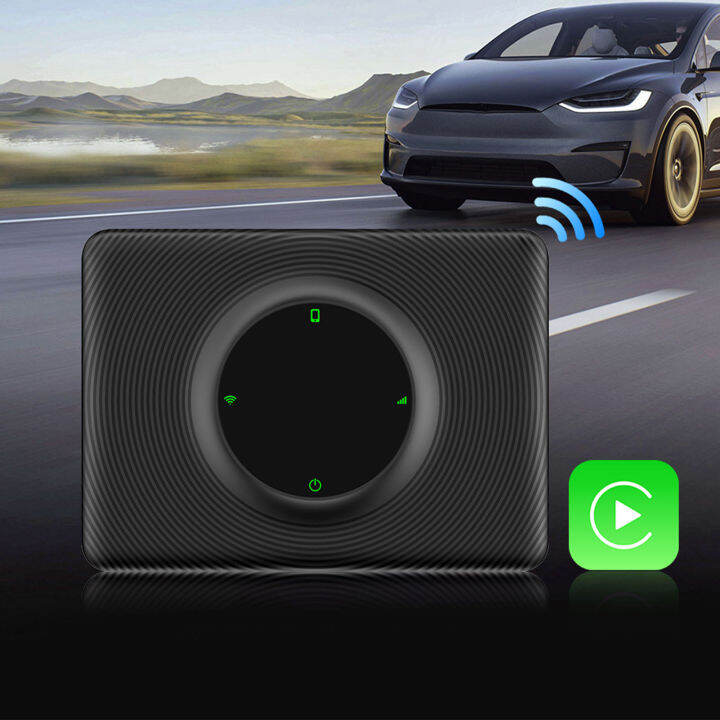 กล่อง-carplay-ai-อะแดปเตอร์-carplay-สีดำบลูทูธ5v-สำหรับรถยนต์