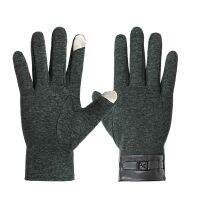 【CW】 Men  39;s Gloves Riding Warm Windproof Adult Outdoor Fleece Ski And Dog Tested Car