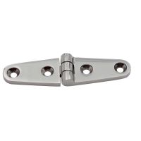 【LZ】vlp533 1PCS 316 Stainless Steel Strap Door Hinges With 4 Holes 100mm Mainr Sailboat Yacht Accessories Hardware Strap Hinge