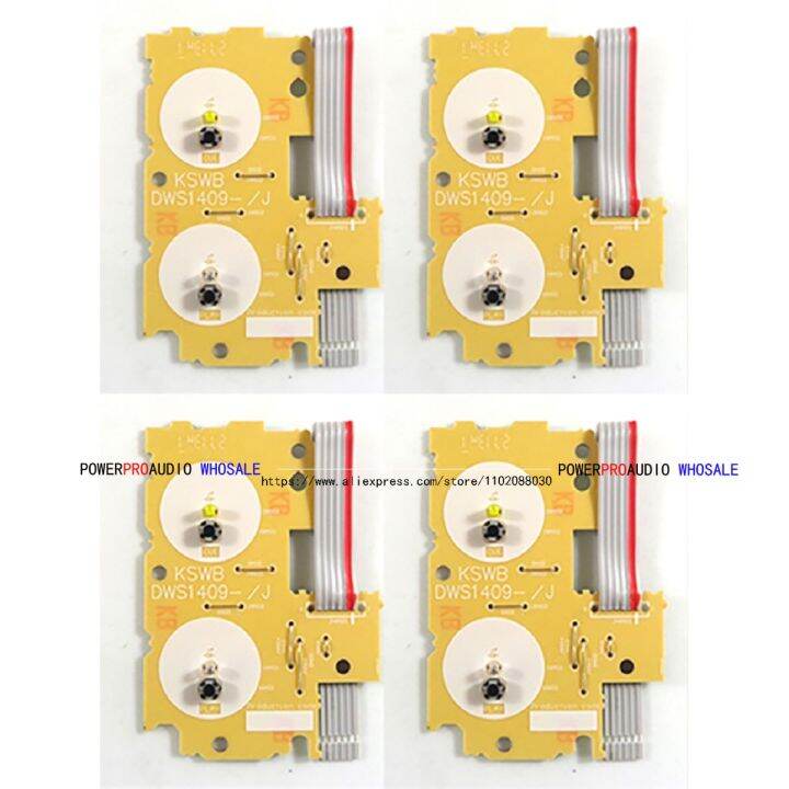 4pcs-play-cue-circuit-board-pcb-dws-1409-dws1409-flxj-for-pioneer-cdj-2000-yellow-version