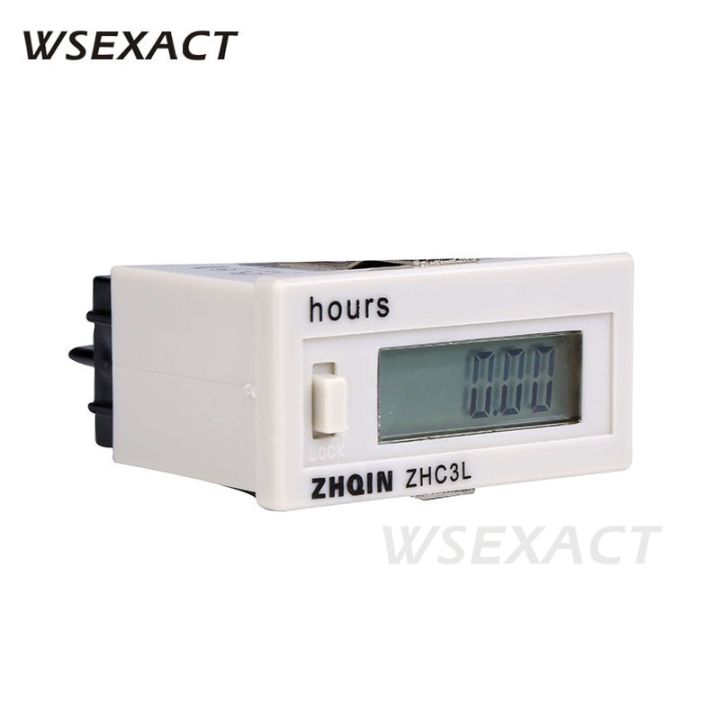 เคาน์เตอร์4-30vdc-100-220vac-ชั่วโมง6ดิจิตอลตัวเลขนับ0-999999-48-24มม-99999-9ชั่วโมง99h59m59s-9999h59m-9999d23h-zhc3l-dhc3l