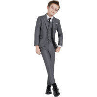 Page Boy S Formal Suit Mens Wedding Suits 3 Piece Luxury Full Kids Outfits Tuxedo Handsome Jacket Vest Pants Set Custom