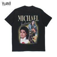 Hot sale Michael Jackson  graphic Mens 100% Cotton Round Neck Short Sleeve T-Shirt  Adult clothes