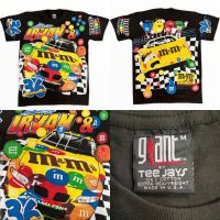 เสื้อยืดOVP Vintage รถแข่งM&amp;M เสื้อวินเทจงานใหม่ [M L XL]