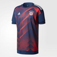 Adidas เสื้อฟุตบอล Bayern Munich Prematch 17/18 BS2586