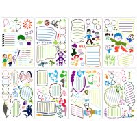 20*29.8cm Childrens Drawing Hand Stencils DIY Wall Painting Template Scrapbook Coloring Embossing Album Decorative Paper Card Rulers  Stencils
