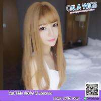 Cala wigs วิกผม รหัส3331 สี#ทองขาว สีใหม่ใสสวยติดง่ายใสดีค่ะ  ส่งในไทย