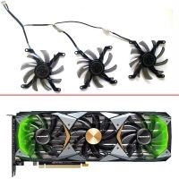 3ชิ้น T129215SU DC12V 85มม. 4PIN Geforce RTX 2070ซูเปอร์พัดลมจีพียูสำหรับ Manli RTX 2080Ti 11G Gallardo GTX 1080พัดลมระบายความร้อน