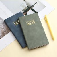 AI XI Undated A6ของขวัญ Journal Plan Book เป้าหมาย Habit ตาราง Agenda Notebook 365วัน Diary Pocket Notepad 2023 Daily Planner