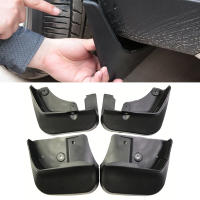 4x Mud Flaps Splash Guards ด้านหน้าด้านหลัง Fender Mudguards Fit สำหรับ Subaru Forester Mudguard 2008 2009 2010 2011 2012 2013