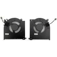 Computer Replacement CPU+GPU Cooling Fan for DELL Alienware M15 R3 R4 RTX 2070 3070 12V TG9V0 D1X38