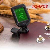 【LZ】✔☽  Digital Clip-On Guitar Tuner Tuner Tone para Ukulele elétrico baixo violino Universal 360 graus rotativo sensível 1 Pc 2 Pcs 4Pcs