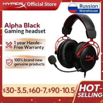 HyperX Cloud Alpha - Wireless Gaming Headset (Black-Red) (4P5D4AA) - Shop   Malaysia