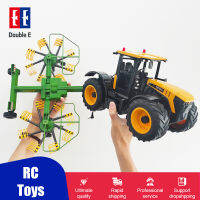 【CW】DOUBLE E E578 RC Tractor 1:16 Farmer Truck Hay Transport Drip Mowing Trucks Trailer Dump Large Construction Vehicle Toys Gifts