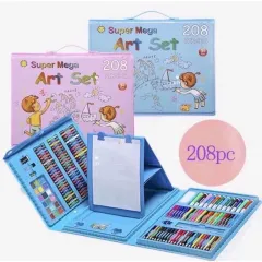 Candy Online 168 Pcs Super Mega Art Set Coloring Set For Kids Deluxe  Colored Pencil Kit for Artists