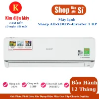 Máy lạnh Sharp AH-X10ZW-Inverter 1 HP-máy lạnh 1 ngựa-tiết kiệm điện-bảo hành 12 tháng toàn quốc