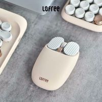 2023LOFREE Lofei Mouse Wireless Bluetooth Potato Chips Optical Mouse Little Yellow Duck Milk Tea Rose Gold Lipstick Little Rose