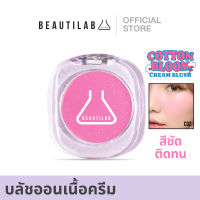 Beautilab Cotton Bloom Cream Blush บลัชออนเนื้อครีม  สีชัด ติดทน แก้มเนียนสวยดูอ่อนเยาว์