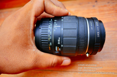 (For Olympus Panasonic Mirrorless ทุกรุ่น) ขายเลนส์มาโคร มือหมุน งบประหยัด Sigma 28-80mm F3.5-5.6 Macro Serial 1146110