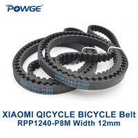 【✱2023 HOT✱】 caikelia8 Powge Xiaomi Qicycle จักรยาน P8m จักรยาน Rpp1240-p8m สายพานซิงโครนัสหรือ Rpp920-p8m กว้าง12มม. Rpp8m ยางเข็มขัดวงปิด