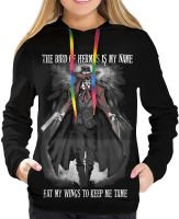 HARIBHAKT Anime Hellsing WomenS Hoodie Comfort Sweatshirt Pullover Hoody With Pockets