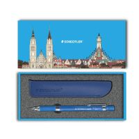 Staedtler Sky Blue Limited Edition 925 35-05 0.5 มม. โลหะอัตโนมัติดินสอเขียนและจิตรกรรมซัพพลาย เชิงกล ดินสอ