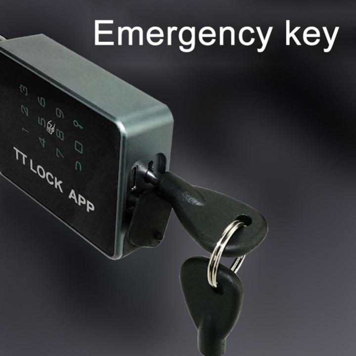 tuya-ttlock-แอปลิ้นชักนิรภัย-ip65กุญแจสมาร์ทที่ล็อกไร้กุญแจอะลูมินัมอัลลอยกันน้ำสำหรับตู้กระเป๋าเป้สะพายหลัง