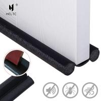 1pc Adjustable Door Bottom Seal Strip Weather Strip Under Door Draft Stopper Thicker Anti-Cold Gap Blocker Sealing Weather Strip Decorative Door Stops