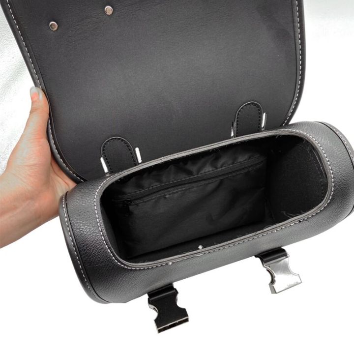 กระเป๋าเก็บของกระเป๋าเครื่องมือข้างอเนกประสงค์สำหรับรถมอเตอร์ไซค์1ชิ้นกระเป๋าอานม้าเหมาะสำหรับ-harley-honda-bmw-suzuki-vespa-yamaha