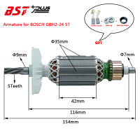 ROTOR/ARMATURE  BOS GBH2-24 HAMMER 5TEETH