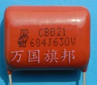 Free Delivery. CBB21 metallized polypropylene film capacitor 630 v 684 0.68 uF